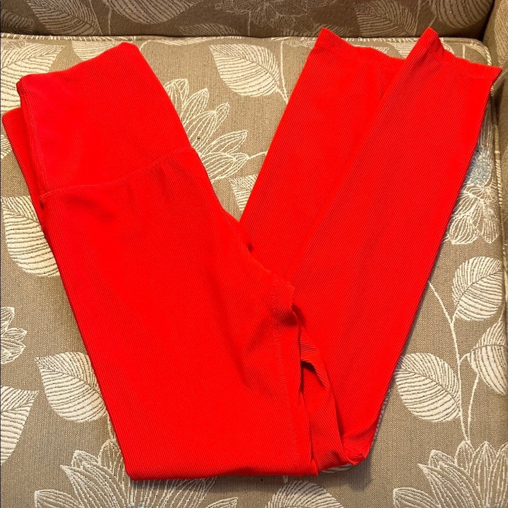 Vibrant Red Leggings